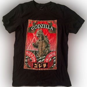Godzilla classic horror poster tee